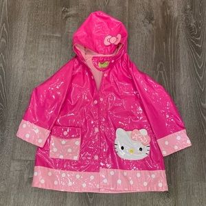 4T Hello Kitty Rain Coat